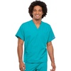 image:imageCherokee Unisex Scrub Set for Men amp Women VNeck Top with Cargo PantTurquoise