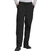 image:imageCherokee Unisex Scrub Sets VNeck Top amp Elastic Waist PantBlack