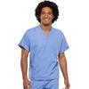 image:imageCherokee Unisex Scrub Sets VNeck Top amp Elastic Waist PantCiel