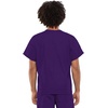 image:imageCherokee Unisex Scrub Sets VNeck Top amp Elastic Waist PantEggplant
