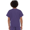 image:imageCherokee Unisex Scrub Sets VNeck Top amp Elastic Waist PantGrape
