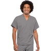 image:imageCherokee Unisex Scrub Sets VNeck Top amp Elastic Waist PantGrey