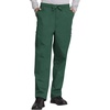 image:imageCherokee Unisex Scrub Sets VNeck Top amp Elastic Waist PantHunter Green