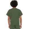 image:imageCherokee Unisex Scrub Sets VNeck Top amp Elastic Waist PantOlive