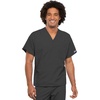 image:imageCherokee Unisex Scrub Sets VNeck Top amp Elastic Waist PantPewter