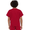 image:imageCherokee Unisex Scrub Sets VNeck Top amp Elastic Waist PantRed