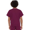 image:imageCherokee Unisex Scrub Sets VNeck Top amp Elastic Waist PantWine
