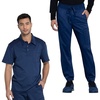 image:imageCherokee Scrub Set for Men Polo Top with Natural Rise Jogger PantNavy