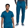 image:imageCherokee Scrub Set for Men VNeck Modern Fit Top amp Jogger PantCaribbean Blue