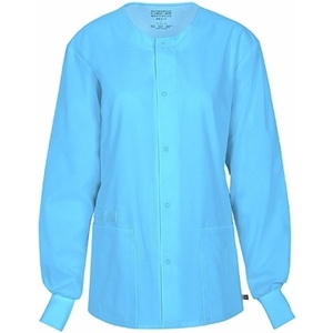 image:imageCherokee Mens Big Ww Flex with Certainty Unisex Snap Front Warmup JacketTurquoise