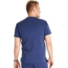 image:imageCherokee Atmos Mens Scrubs Top V Neck Classic Fit Zip Chest PocketNavy