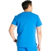 image:imageCherokee Atmos Mens Scrubs Top V Neck Classic Fit Zip Chest PocketRoyal