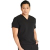 image:imageCherokee Atmos V Neck Scrubs for Men 3 Pockets Medical ShirtBlack