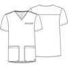 image:imageCherokee Atmos V Neck Scrubs for Men 3 Pockets Medical ShirtRoyal