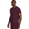 image:imageCherokee Atmos V Neck Scrubs for Men 3 Pockets Medical ShirtWine