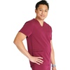 image:imageCherokee Atmos V Neck Scrubs for Men 3 Pockets Medical ShirtWine