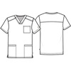 image:imageCherokee Euphoria Men Scrubs Top VNeck CK888ARoyal