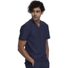 image:imageCherokee Form V Neck Mens Scrubs TopModern Fit 360 StretchNavy