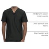 image:imageCherokee Form V Neck Mens Scrubs TopModern Fit 360 StretchOlive Branch