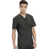 image:imageCherokee Form V Neck Mens Scrubs TopModern Fit 360 StretchOlive Branch