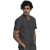 image:imageCherokee Form V Neck Mens Scrubs TopModern Fit 360 StretchPewter