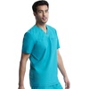 image:imageCherokee Form V Neck Mens Scrubs TopModern Fit 360 StretchTeal Blue