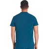 image:imageCherokee Journey Mens VNeck Scrub Top 2 Pockets Relaxed FitCaribbean Blue