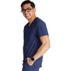 image:imageCherokee Journey Mens VNeck Scrub Top 2 Pockets Relaxed FitNavy