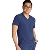 image:imageCherokee Journey Mens VNeck Scrub Top 2 Pockets Relaxed FitNavy