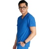 image:imageCherokee Journey Mens VNeck Scrub Top 2 Pockets Relaxed FitRoyal