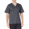 image:imageCherokee Luxe Men Scrubs Top Tuckable VNeck 1929Pewter