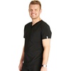 image:imageCherokee Mens VNeck Scrub Top with 4 Pockets and Back Yoke Seam CK752ABlack