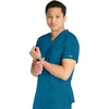 image:imageCherokee WW Revolution Scrubs For Men V Neck Top Double PocketCaribbean Blue
