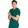 image:imageCherokee WW Revolution Scrubs For Men V Neck Top Double PocketHunter Green