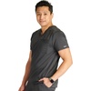 image:imageCherokee WW Revolution Scrubs For Men V Neck Top Double PocketPewter