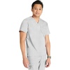 image:imageCherokee WW Revolution Scrubs For Men V Neck Top Double PocketWhite