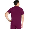 image:imageCherokee WW Revolution Scrubs For Men V Neck Top Double PocketWine