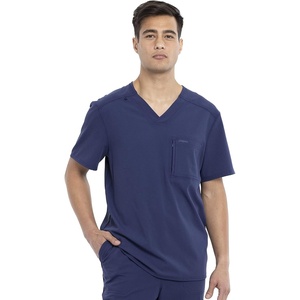 image:imageCherokee Euphoria Men Scrubs Top Tuckable VNeck CK887ANavy