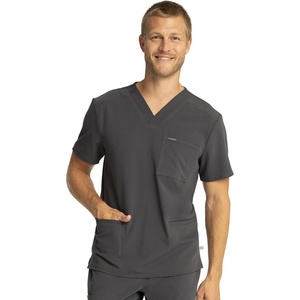 image:imageCherokee Euphoria Men Scrubs Top VNeck CK888APewter