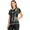 image:imageCherokee Disney Scrubs for Women VNeck Printed Scrub Top 2 PocketsDark Clouds