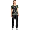 image:imageCherokee Disney Scrubs for Women VNeck Printed Scrub Top 2 PocketsDark Clouds
