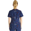image:imageCherokee Disney Scrubs for Women VNeck Printed Scrub Top 2 PocketsDefender of Truth