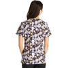 image:imageCherokee Disney Scrubs for Women VNeck Printed Scrub Top 2 PocketsWoodstock Spirit
