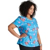 image:imageTooniforms Nurse Gifts Women Scrubs Top Rounded VNeck TF786Symbol of Hope