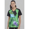 image:imageTooniforms VNeck Women Scrub Top Modern Classic FitFlik and Dot
