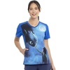 image:imageTooniforms VNeck Women Scrub Top Modern Classic FitTrain Your Dragon