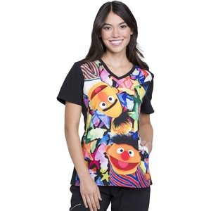 image:imageTooniforms VNeck Women Scrub Top Modern Classic FitBert and Ernie