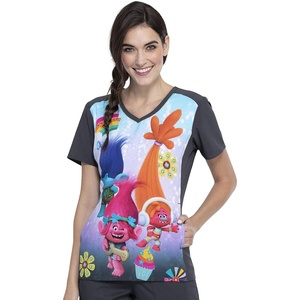 image:imageTooniforms VNeck Women Scrub Top Modern Classic FitMusical Genius