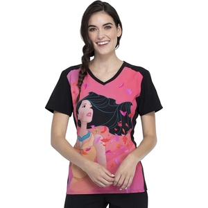 image:imageTooniforms VNeck Women Scrub Top Modern Classic FitPocahontas