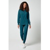 image:imageCherokee Allura Scrub Jacket for Women Zip Front 4 Pockets Tailored FitCaribbean Blue